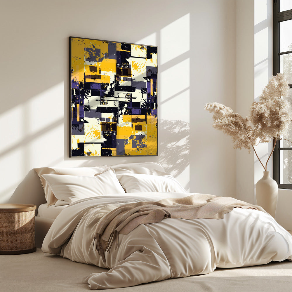 Geometric Shapes And Bold Colors | Poster