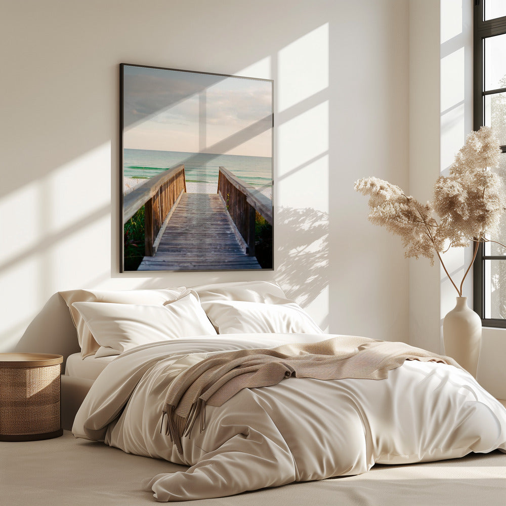 Pastel Ocean Sunset VIII | Poster