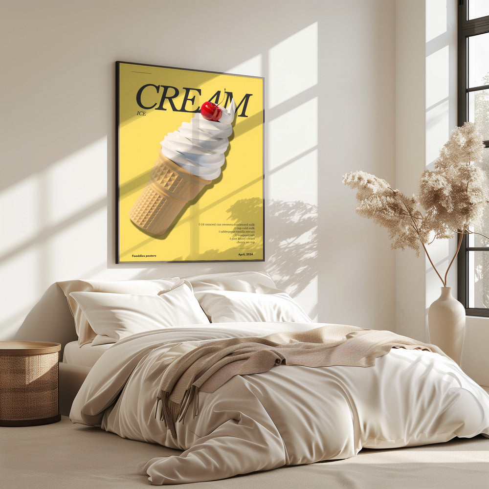 Cherry on Top Ice Cream | Poster