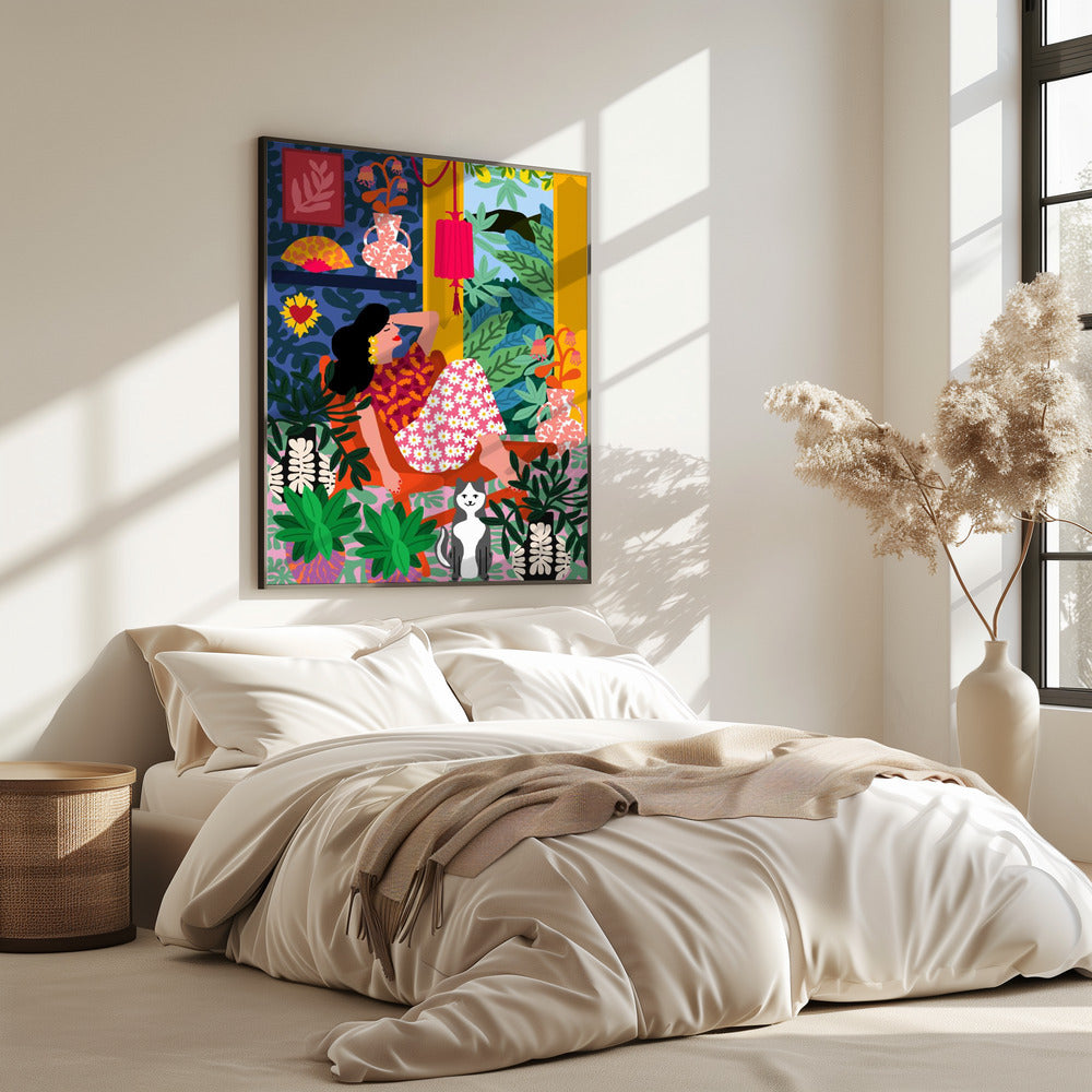 Flower power Woman | Poster