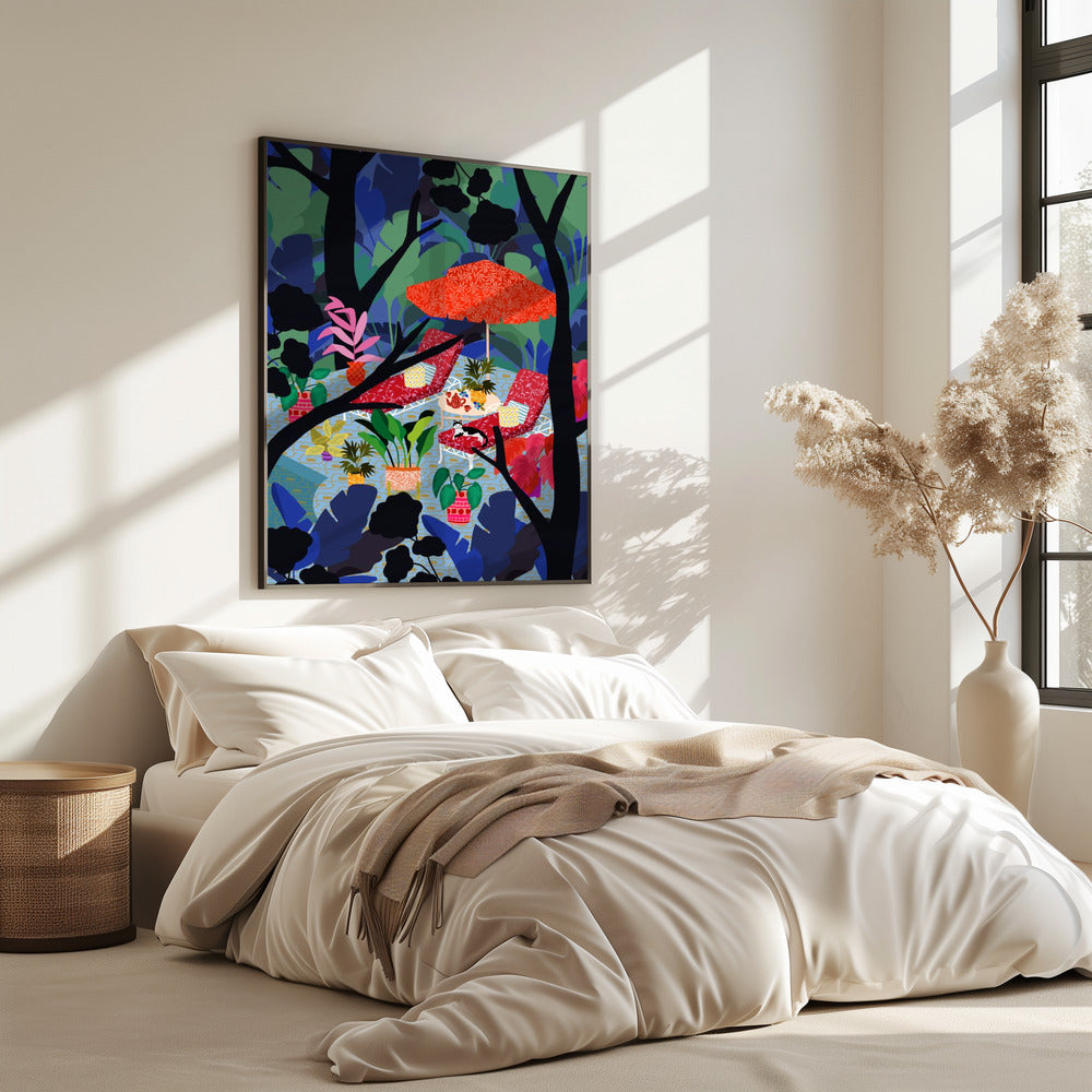 9933x14043 Din 133 Pool In the Middle of Nature | Poster