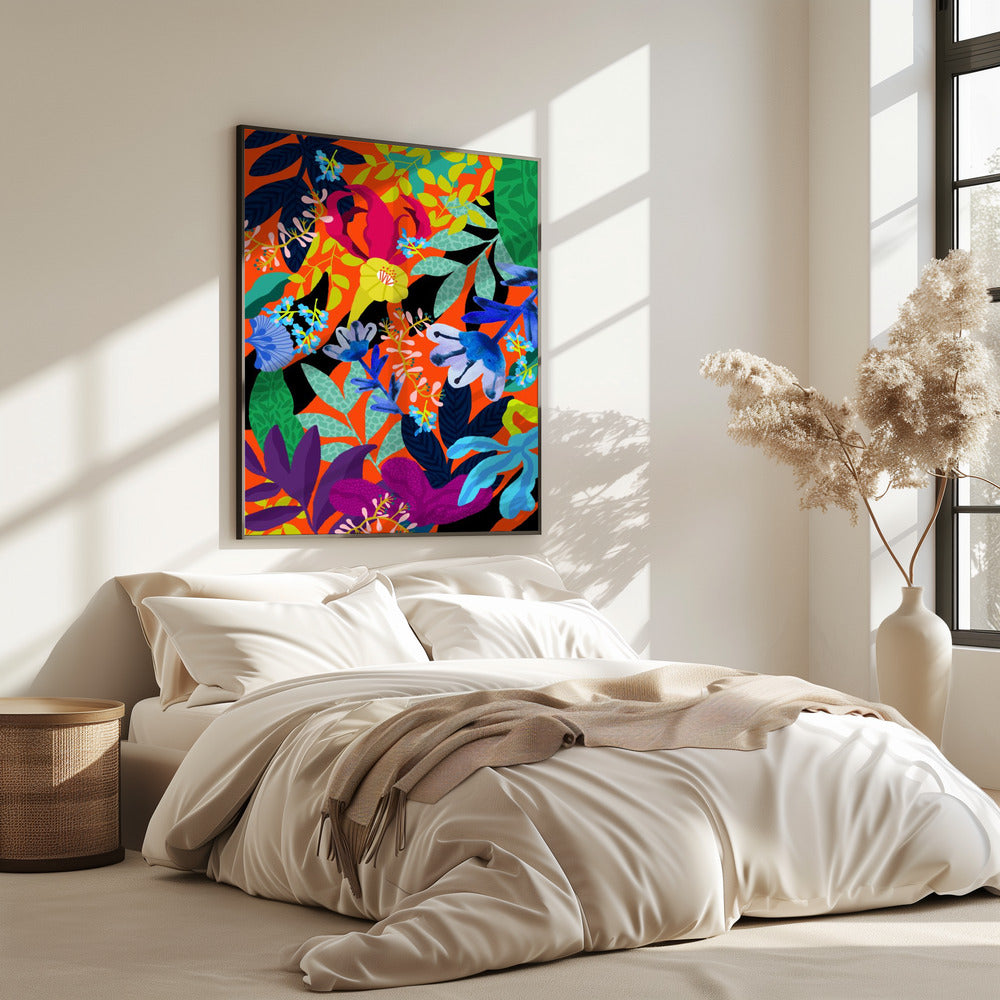 9933x14043 Din 131 Abstract Floral | Poster