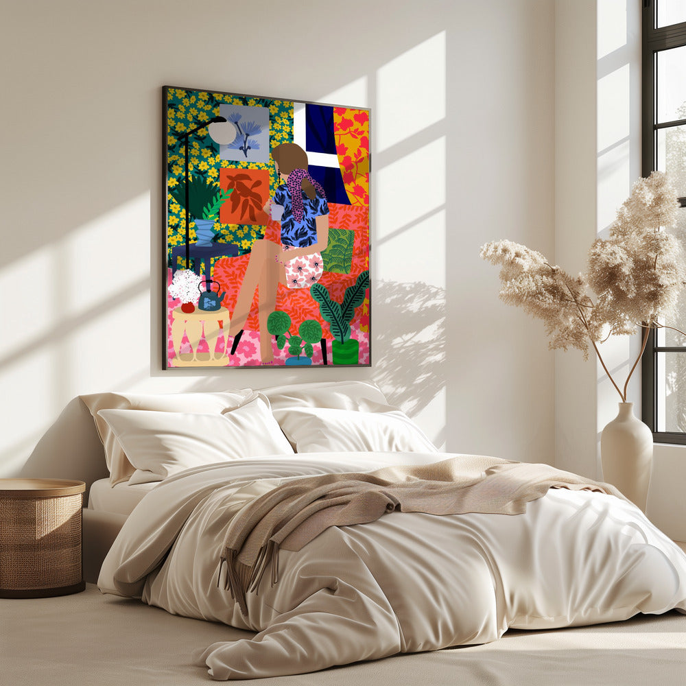 Tea time girl | Poster