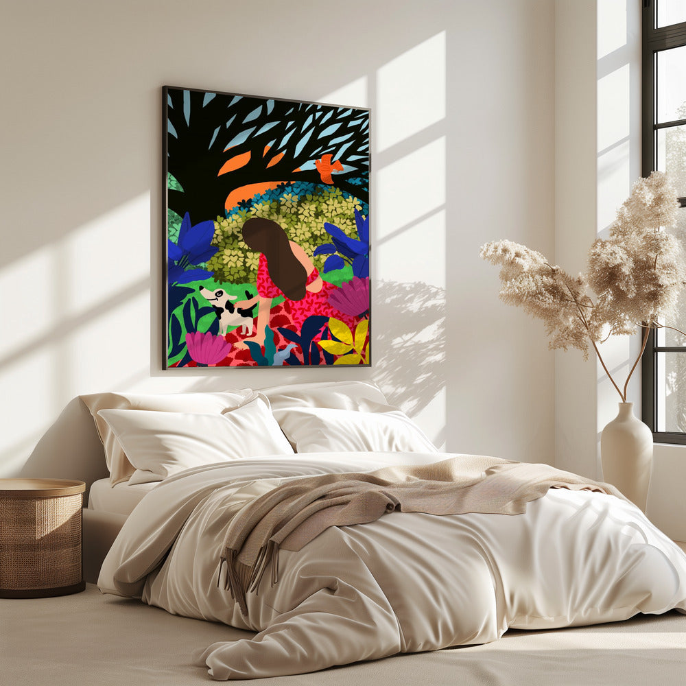 Quality time in Park | Poster