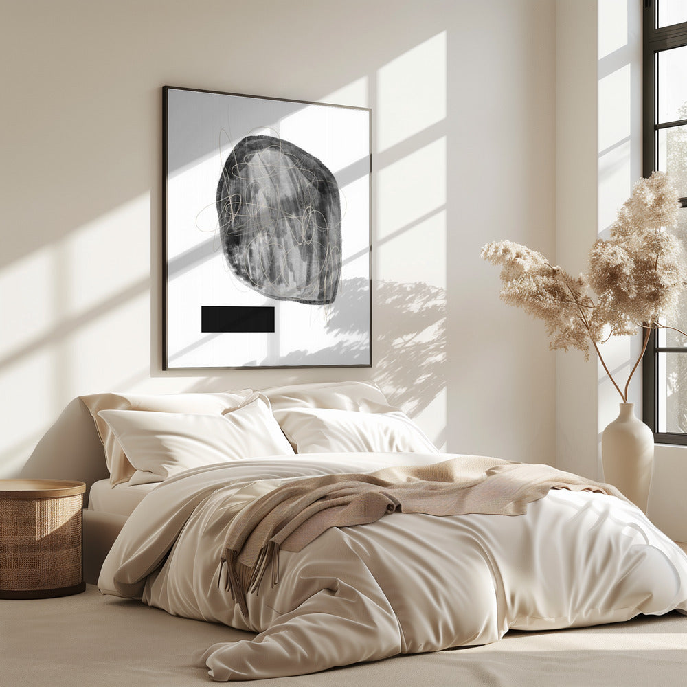 Black And Gray Hues | Poster