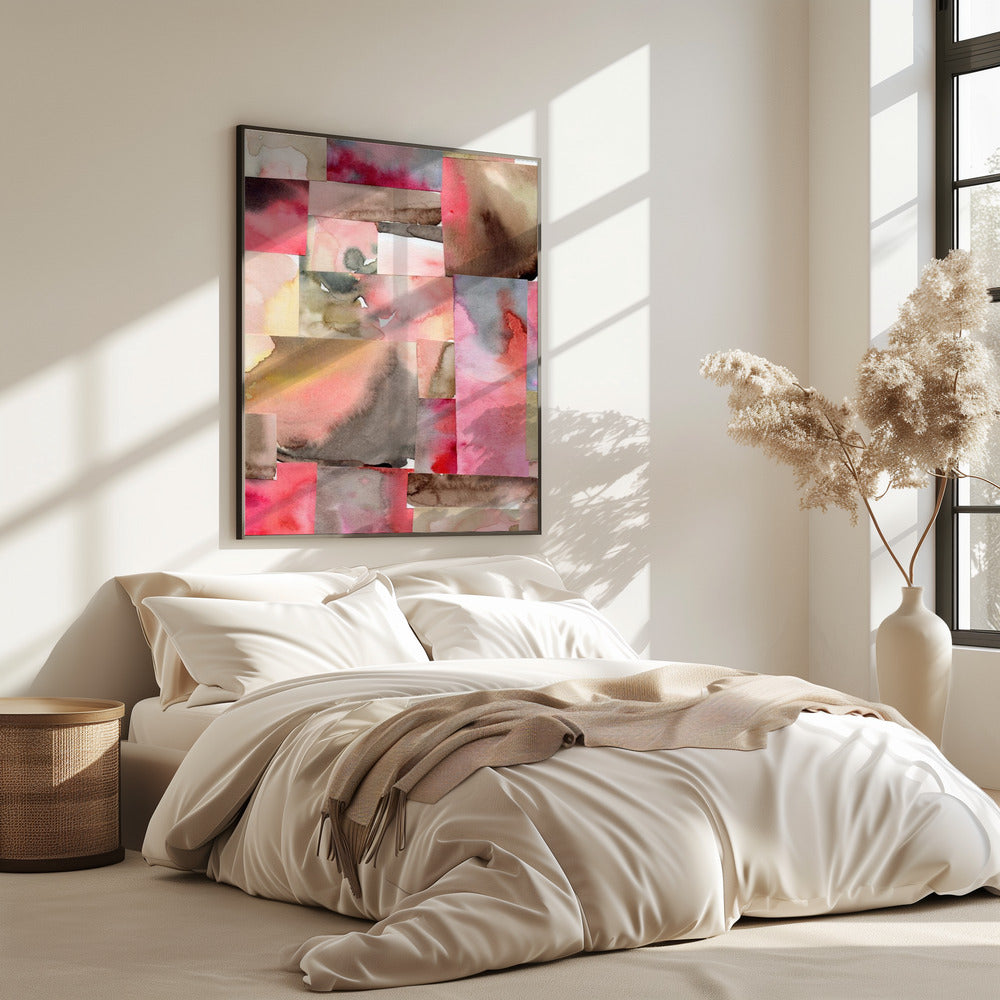 Watercolor abstract composition 6 | Poster