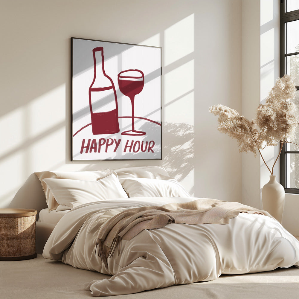 Wine Time Delight | Poster