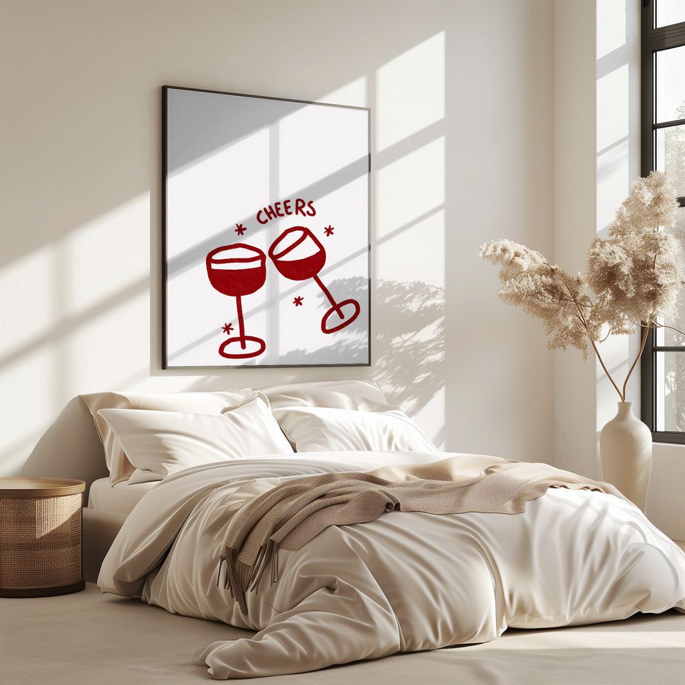 Wine Glass Celebration | Poster