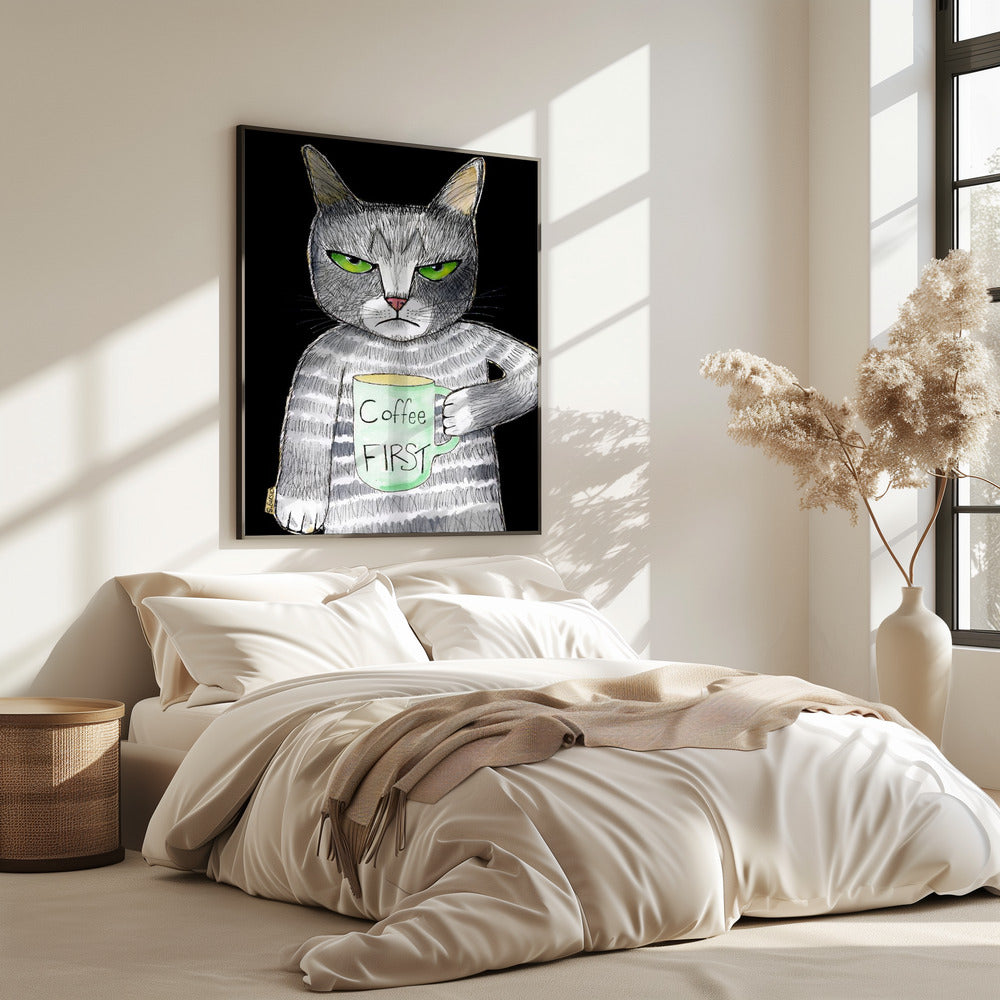 Coffee Cat | Poster