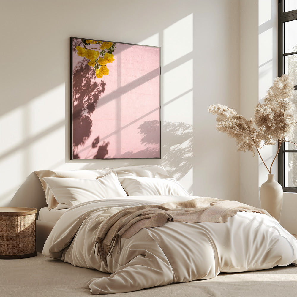 Yellow and Pink | Oaxaca Mexico | Poster