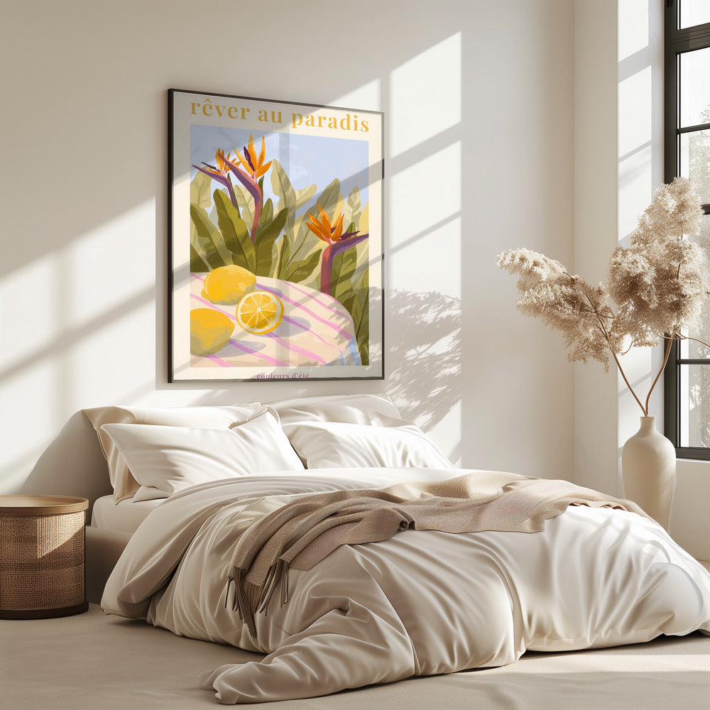 Rêver Au Paradis -  Lemon | Poster