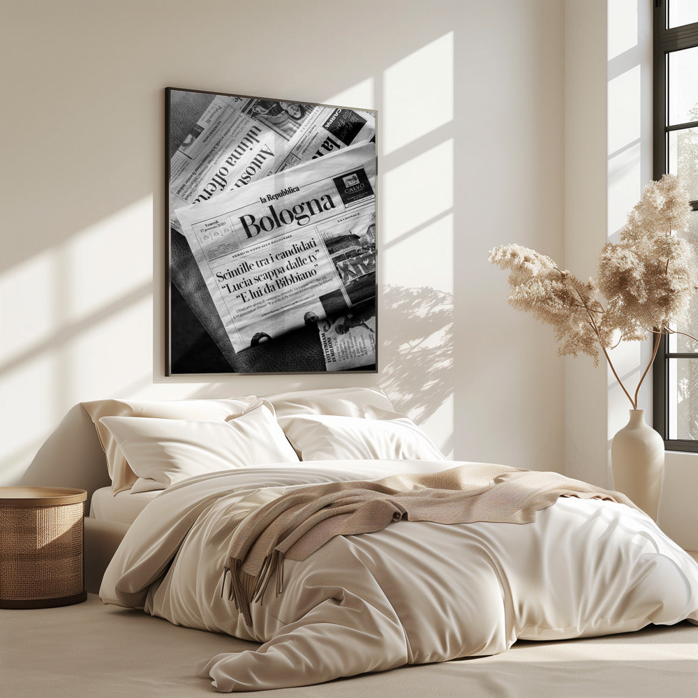 The Bologna Papers | Italy travel | Poster