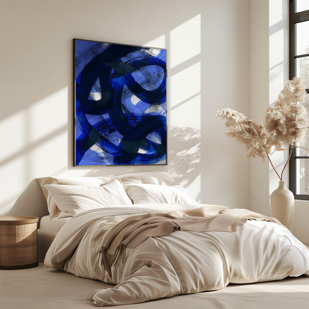 Abstract Brush Strokes 147 | Poster