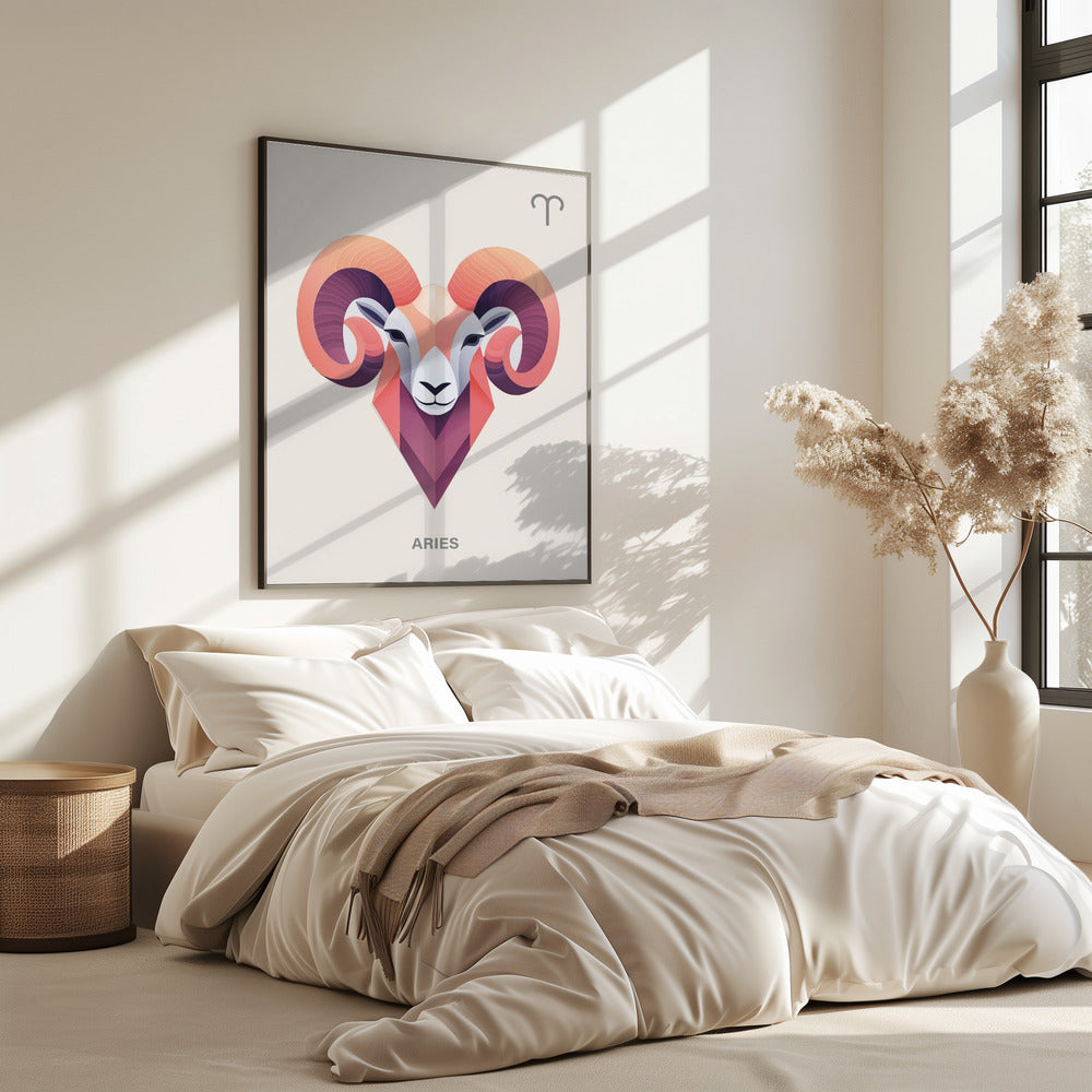 Zodiak Aries Art | Poster