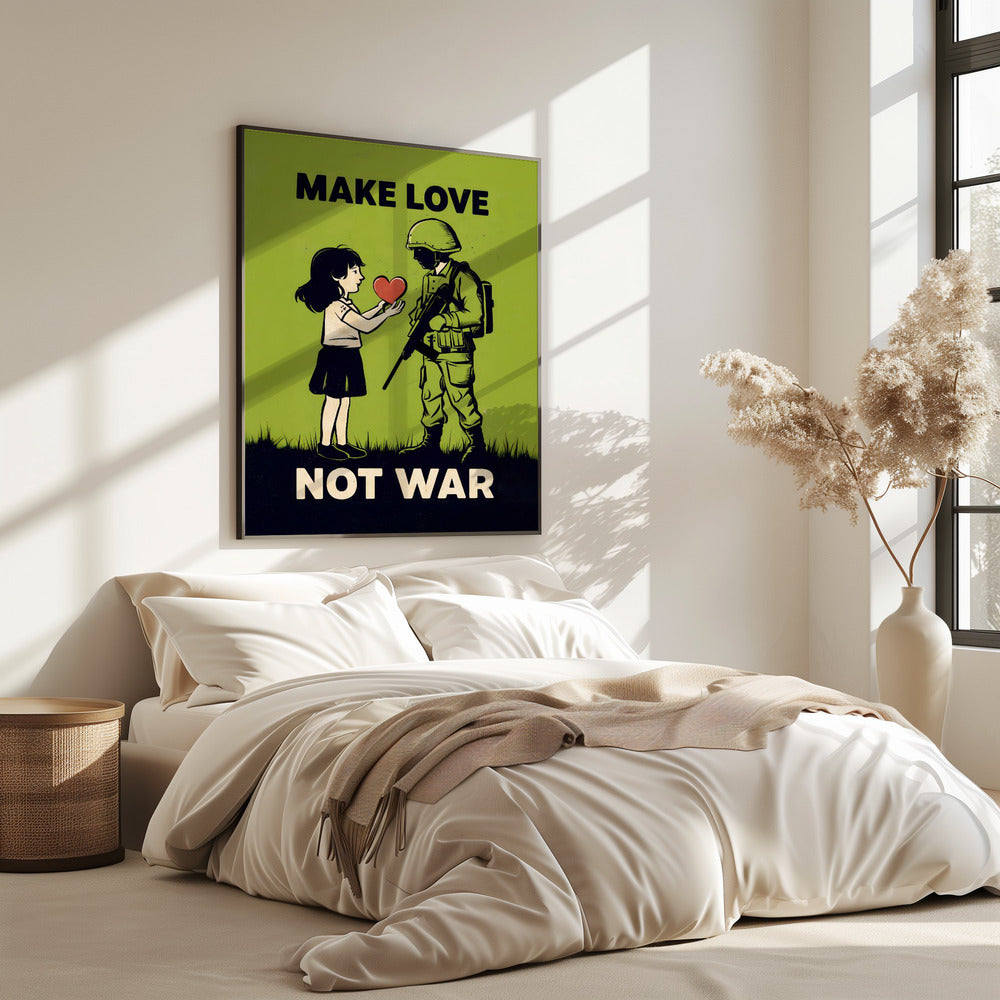 Make Love   Not War | Poster