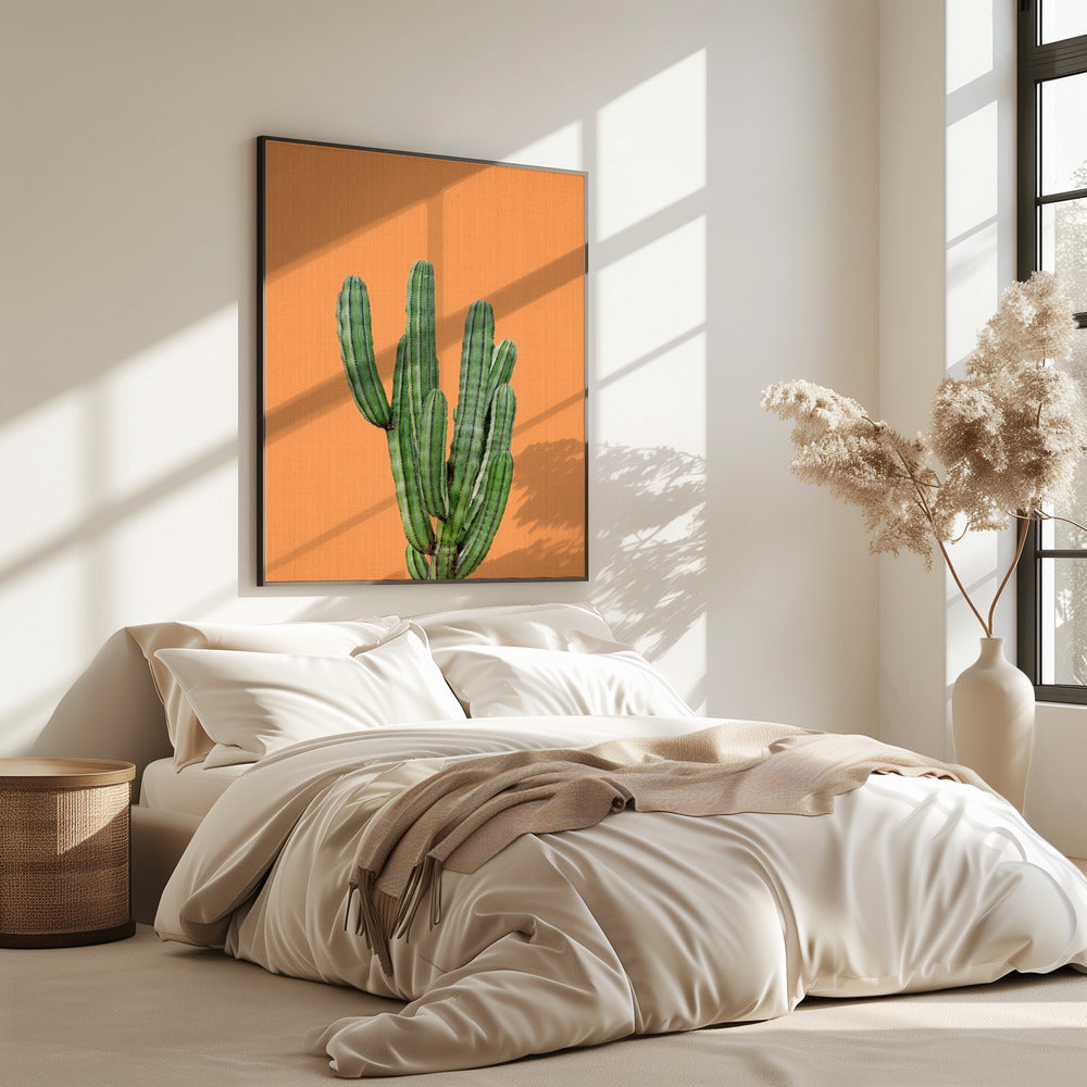 Orange Cactus | Poster