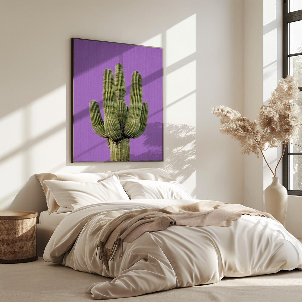 Purple Cactus | Poster