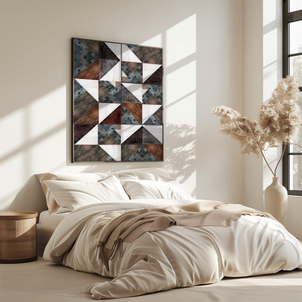 Sepia Inlay 1 | Poster