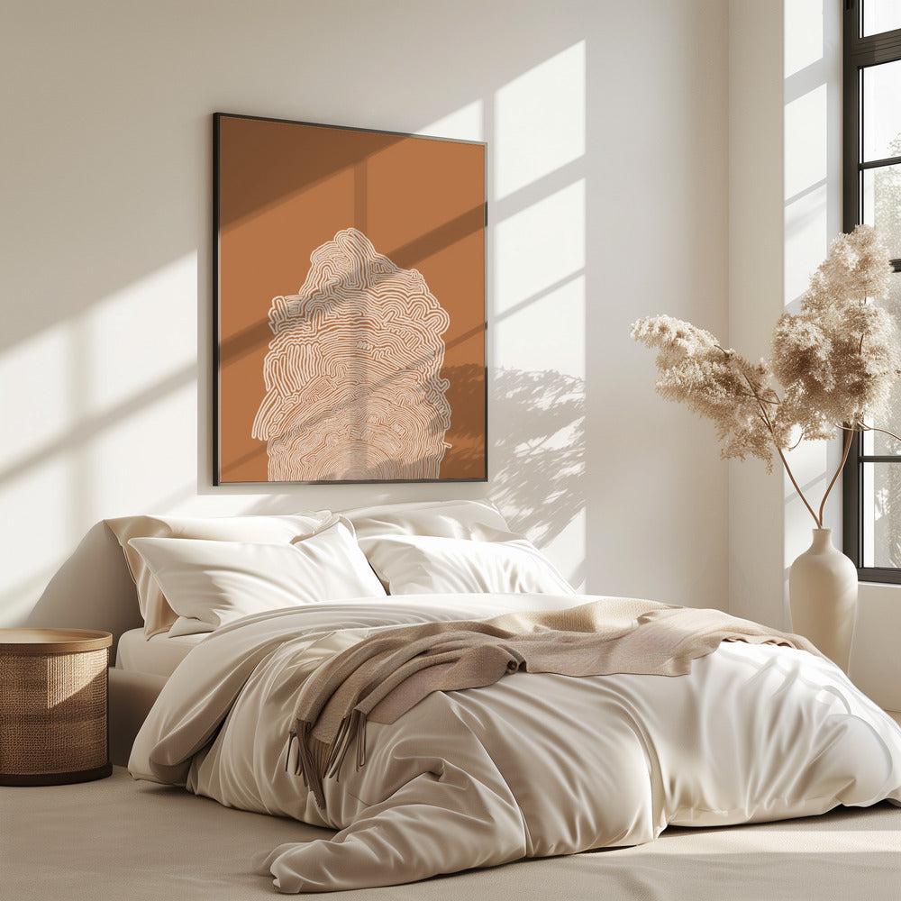 Abstract Brown | Poster