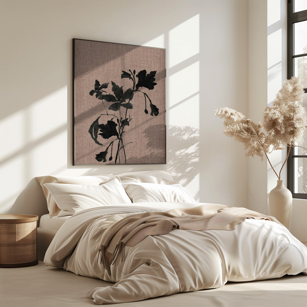 Black Floral 3 | Poster
