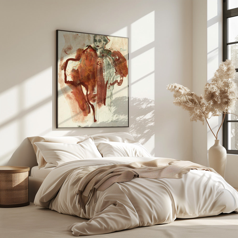 Evocative Human Figure | Poster