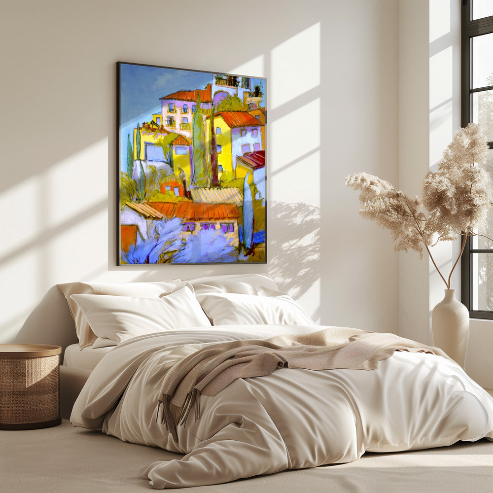 Hill Side Village | Poster