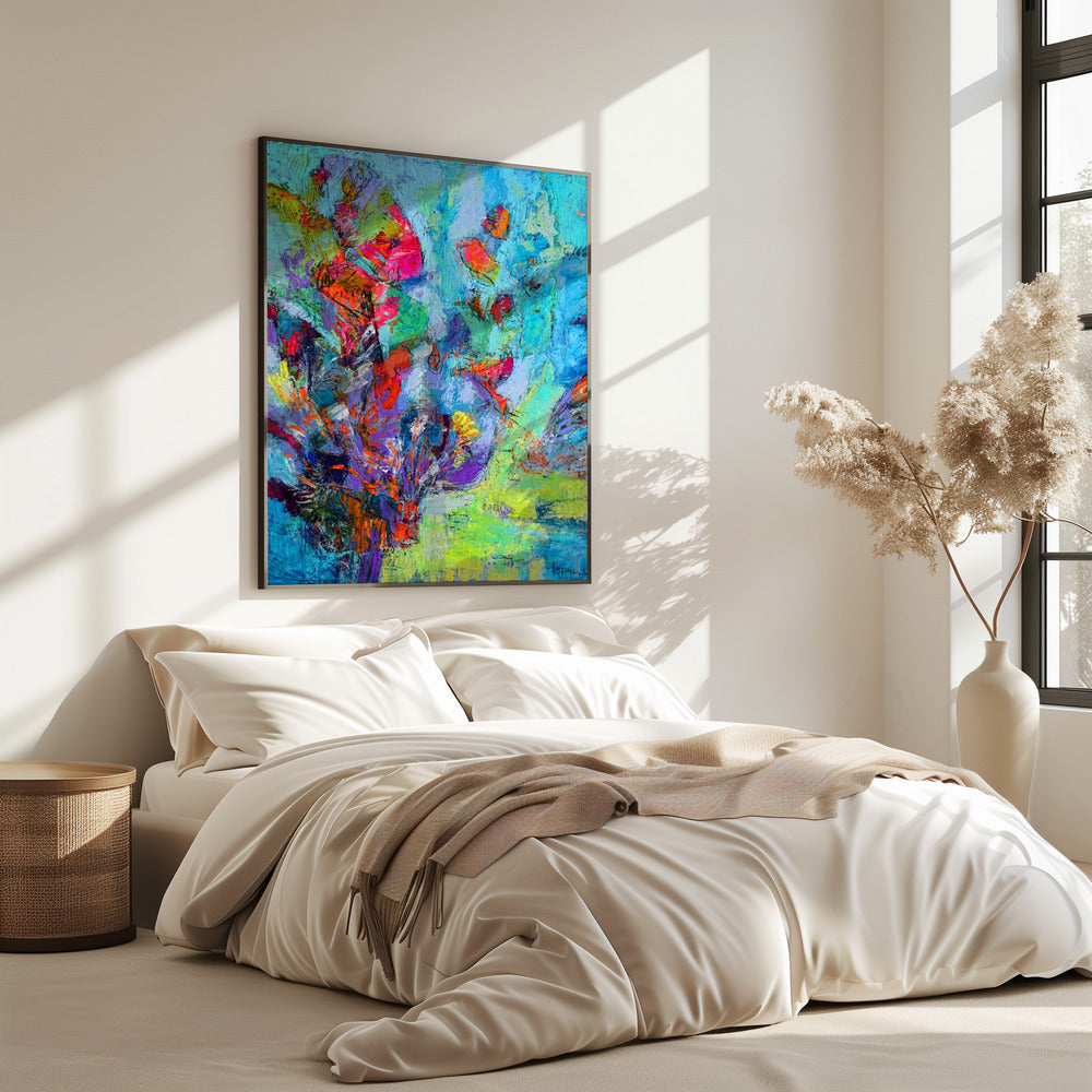 Vivid Floral Dreams | Poster