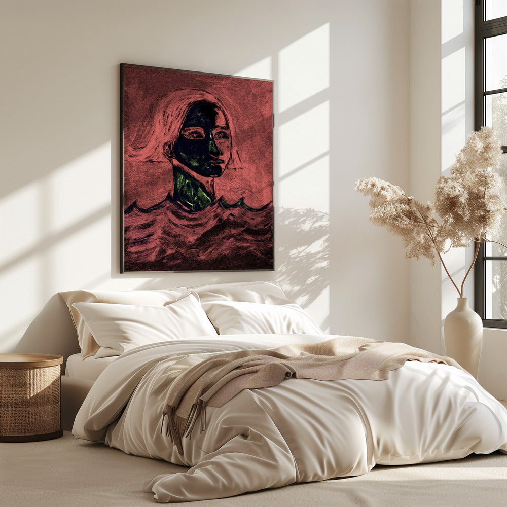 The Swimmer Pink | Poster