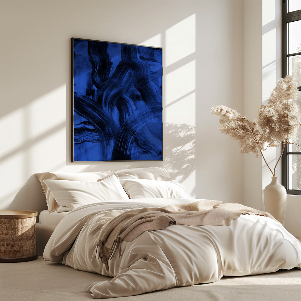 Abstract Brush Strokes 126X | Poster