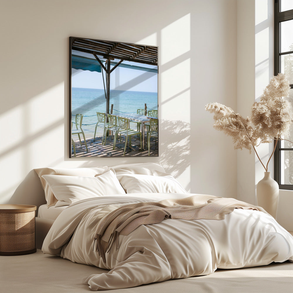 Oceanside View in Morocco | Poster