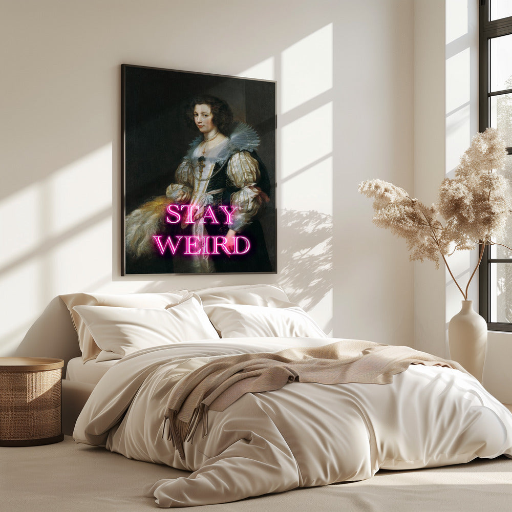 Stayweird Ratioiso | Poster