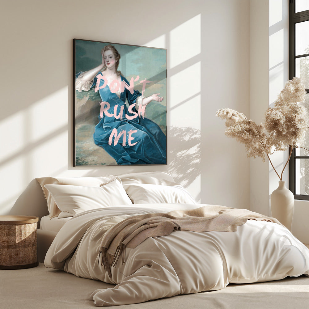 Dontrushmeteal Ratio2x3 | Poster