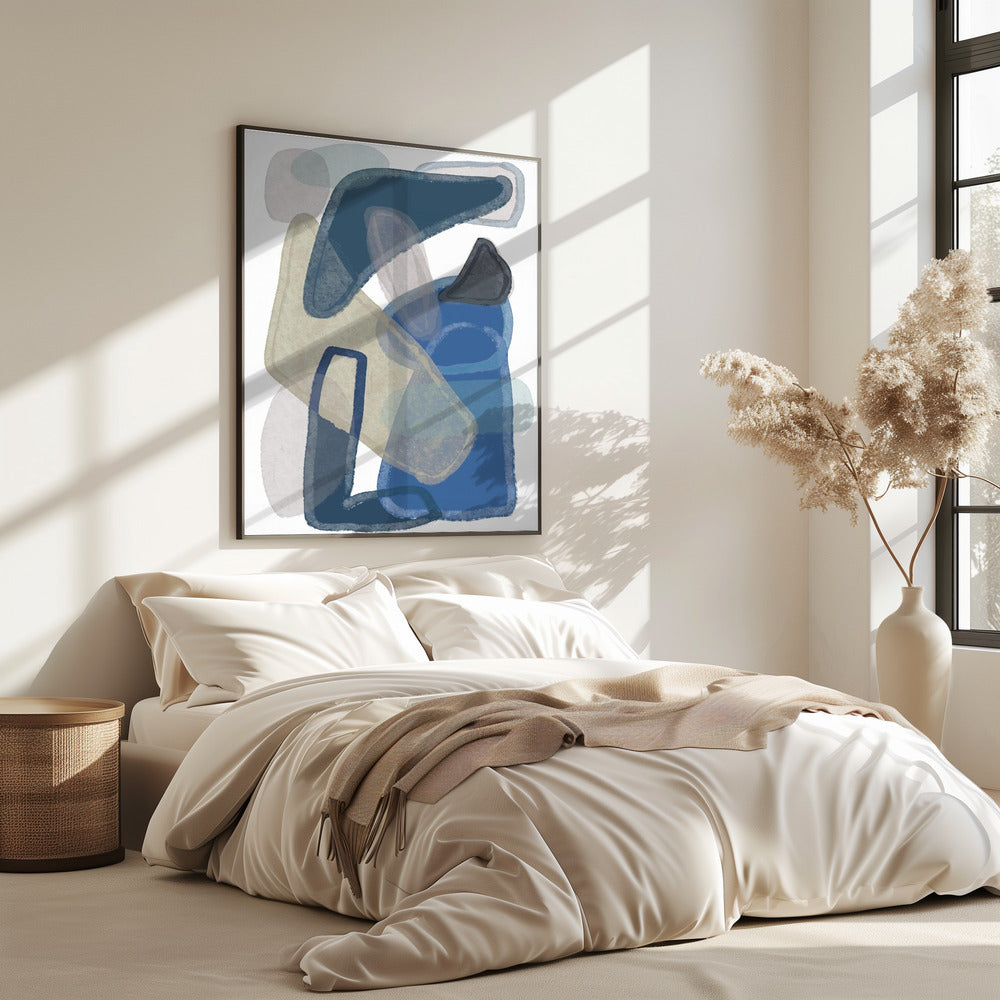 Blue Abstract | Poster