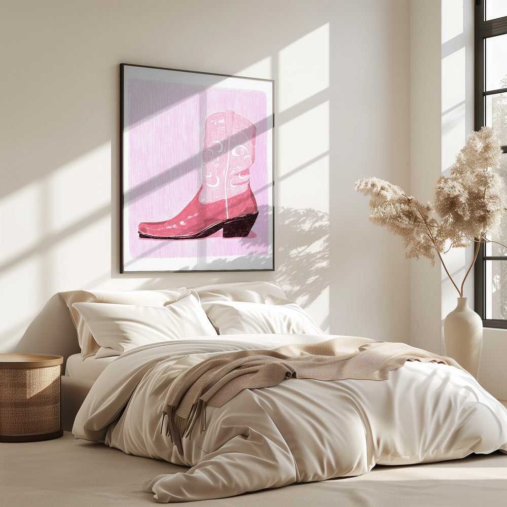 P&amp;c Cowgirlboot | Poster