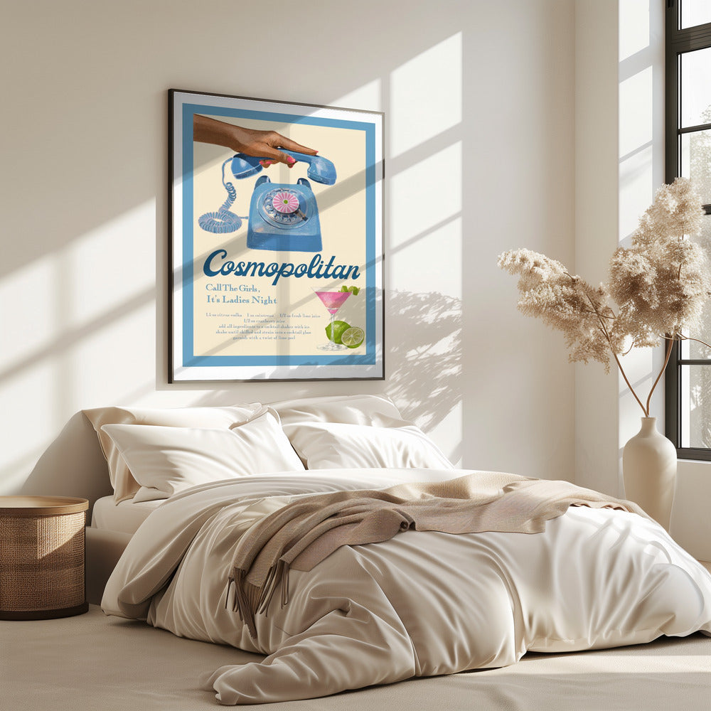 Blue Cosmo | Poster