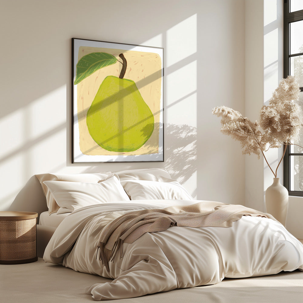 Big green pear | Poster