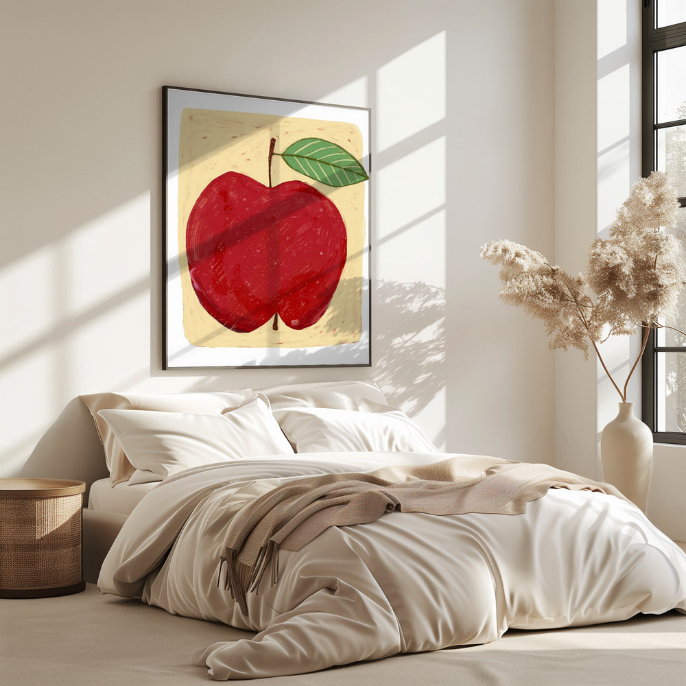 Big red apple | Poster
