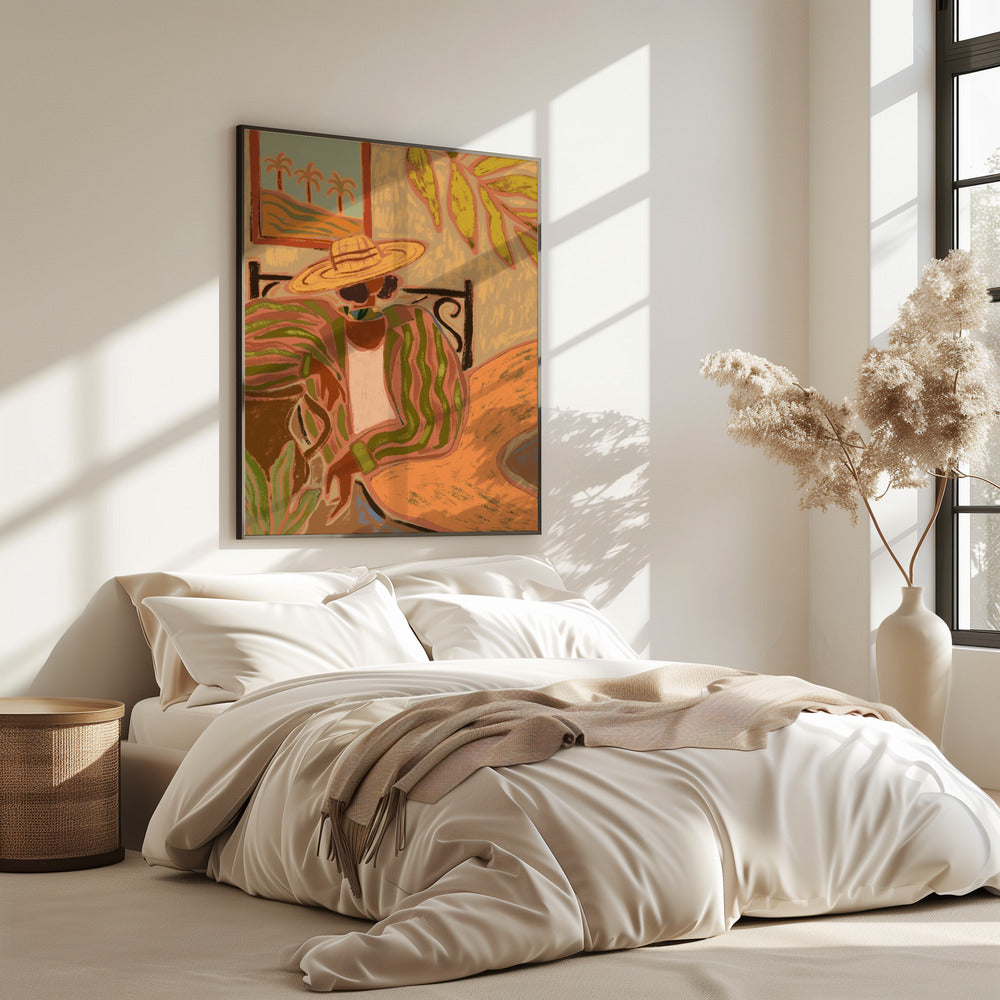 Lady in Stripe | Poster