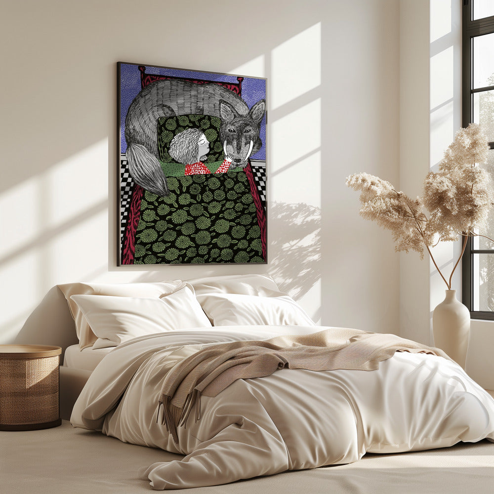 Girl and Wolf | Poster