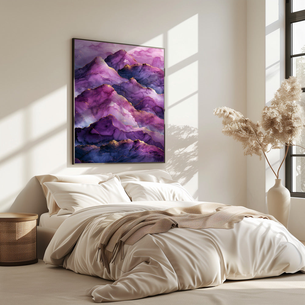 Magical amethyst Ladscape Graphic (8) | Poster