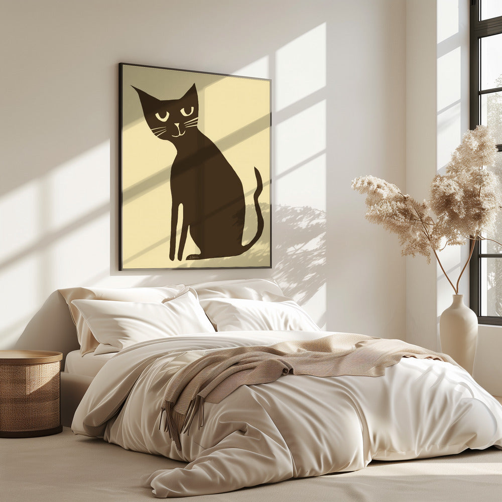 Brown cat | Poster