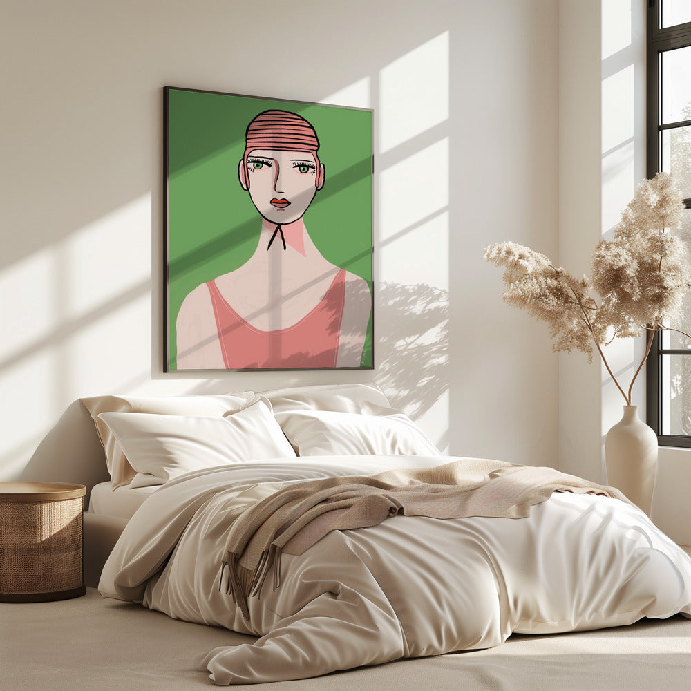 The swimmer | Poster