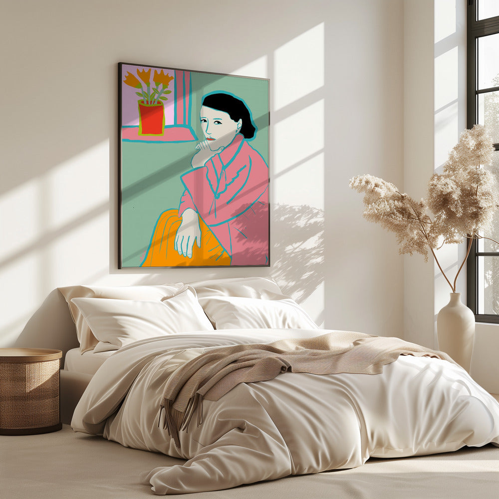 Lady in Pink | Poster