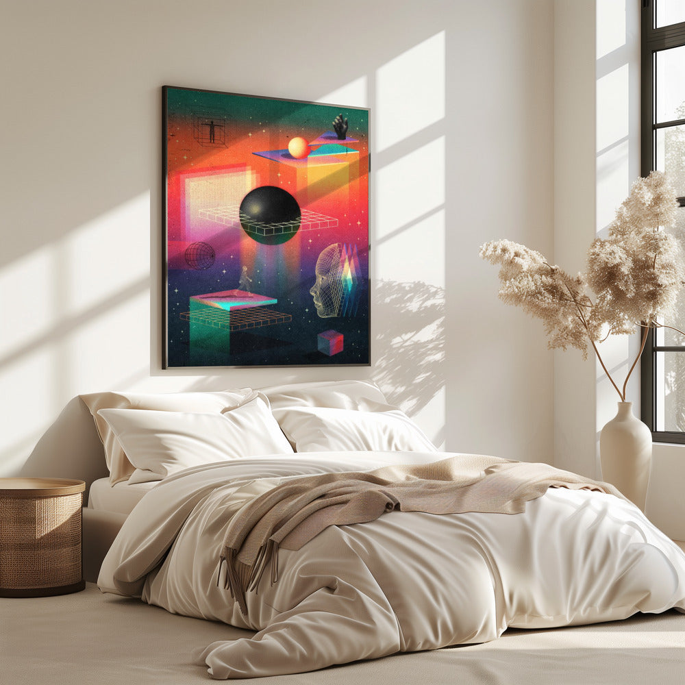 Between Dimensions | Poster