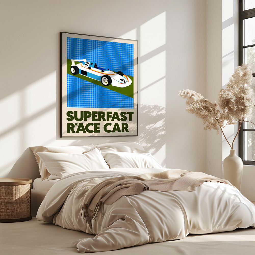 Superfast Race Car | Poster
