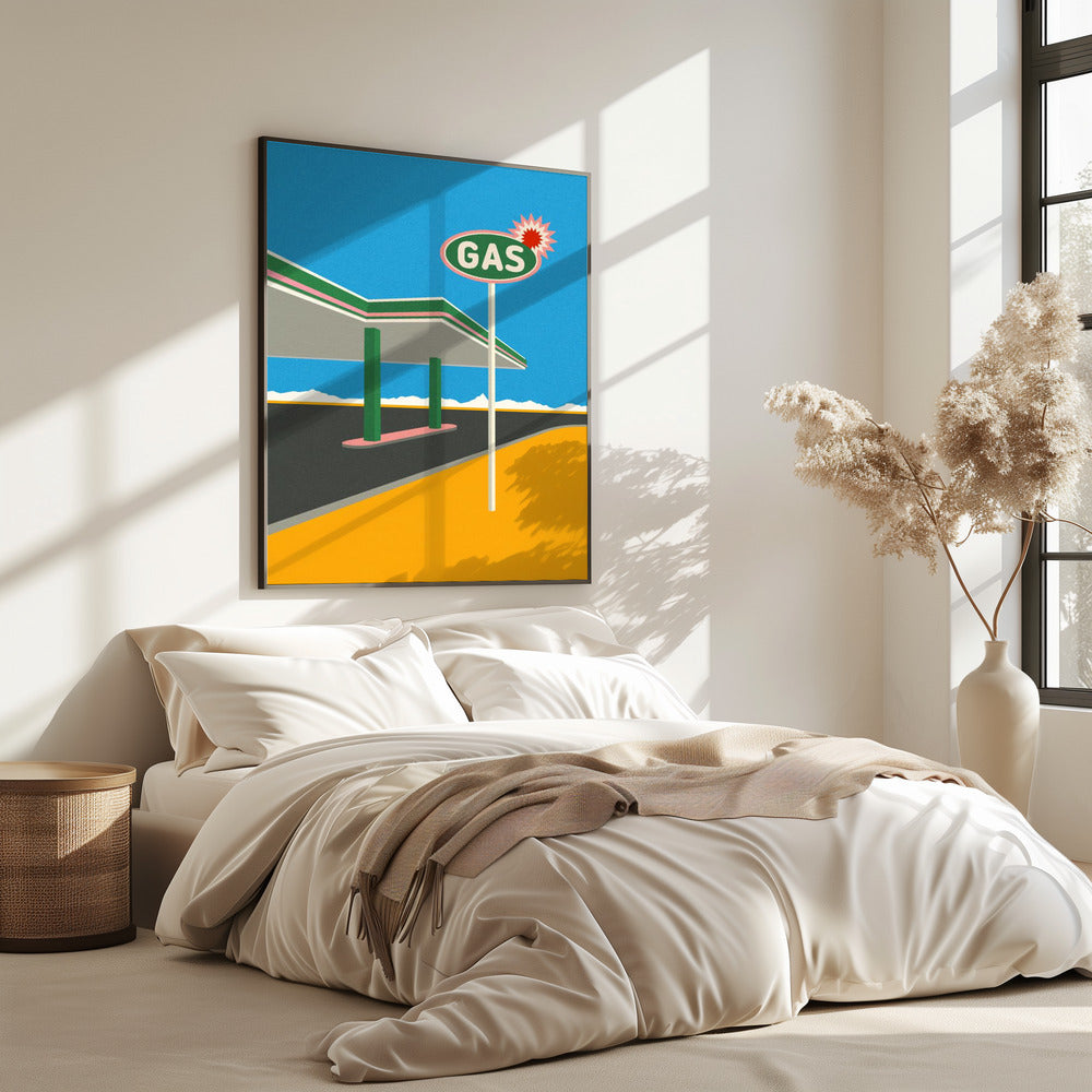 Spark Gas Station | Poster