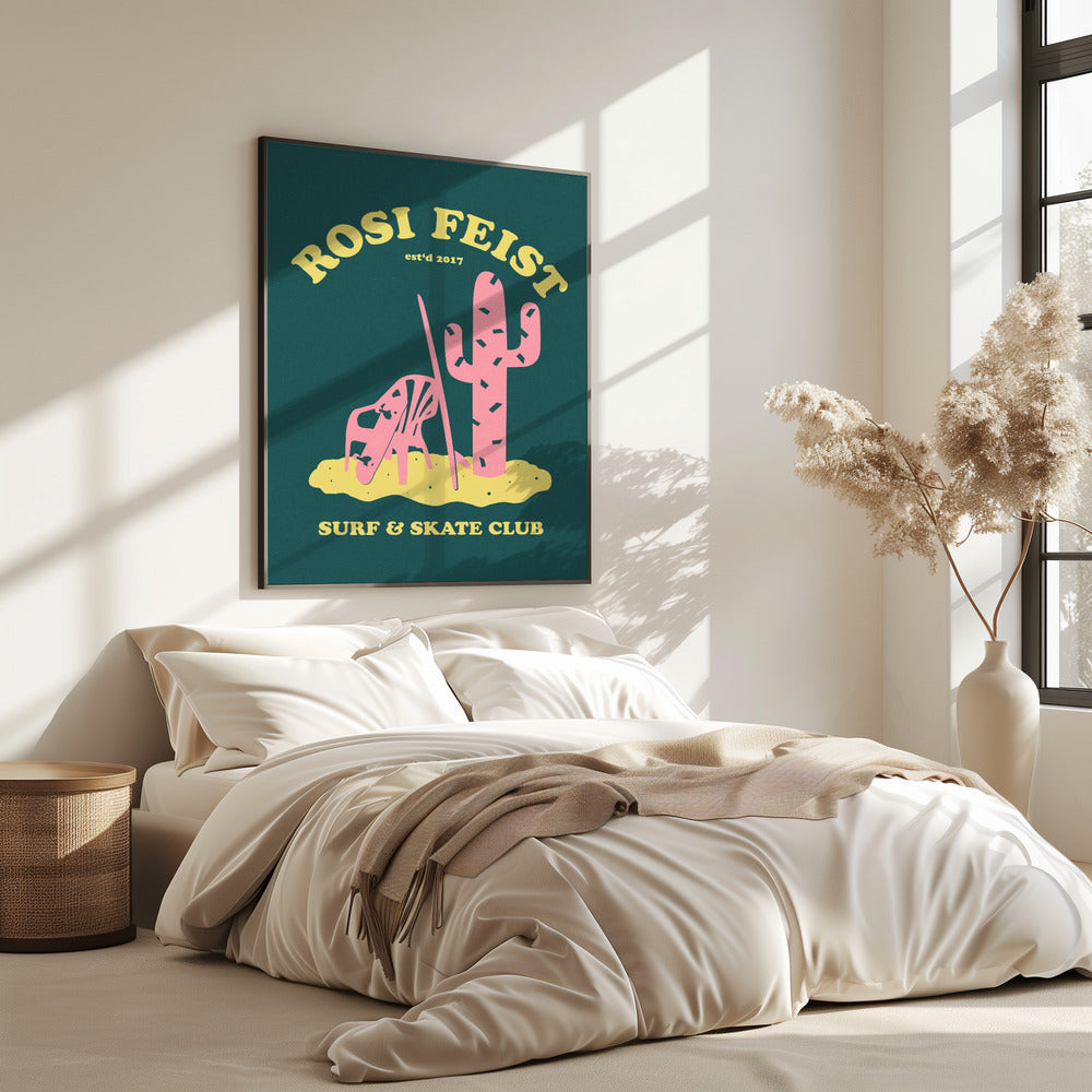 Rosi Feist Surf and Skate Club | Poster