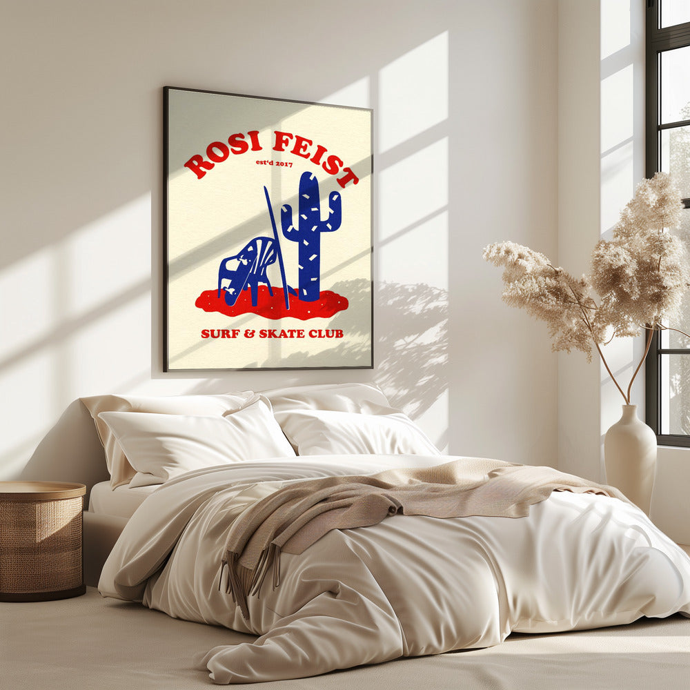 Rosi Feist Surf & Skate Club | Poster