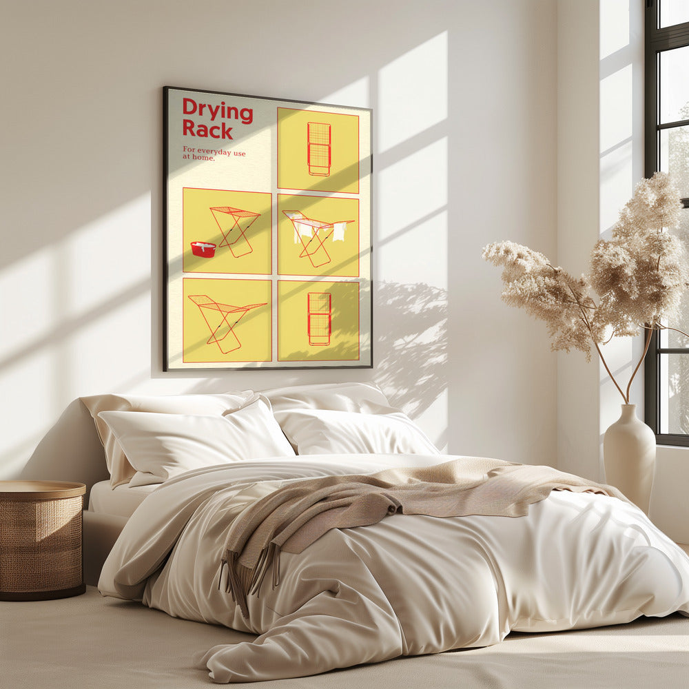 Poster Drying Rack | Poster
