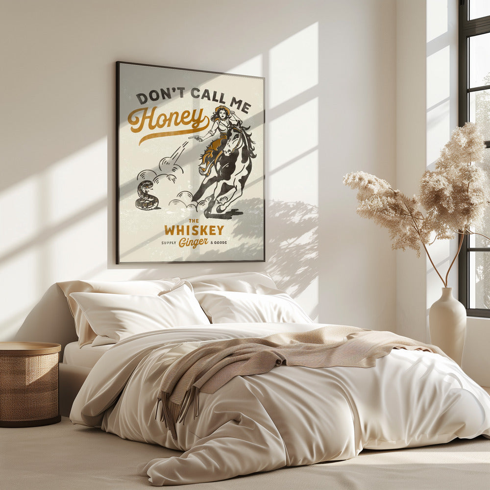 Dont Honey Print 2 | Poster